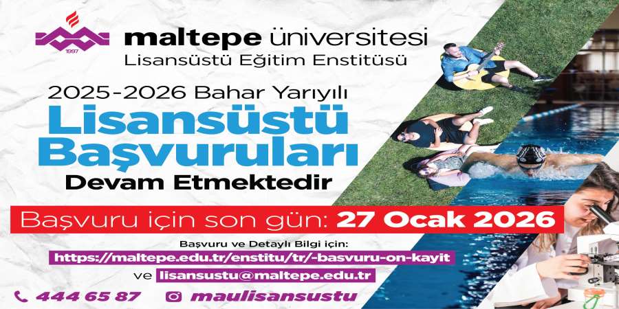 Uzaktan Eğitim Tezsiz Yüksek Lisans 2025-2026 Güz